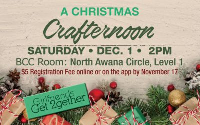 A Christmas Crafternoon – Women’s Event