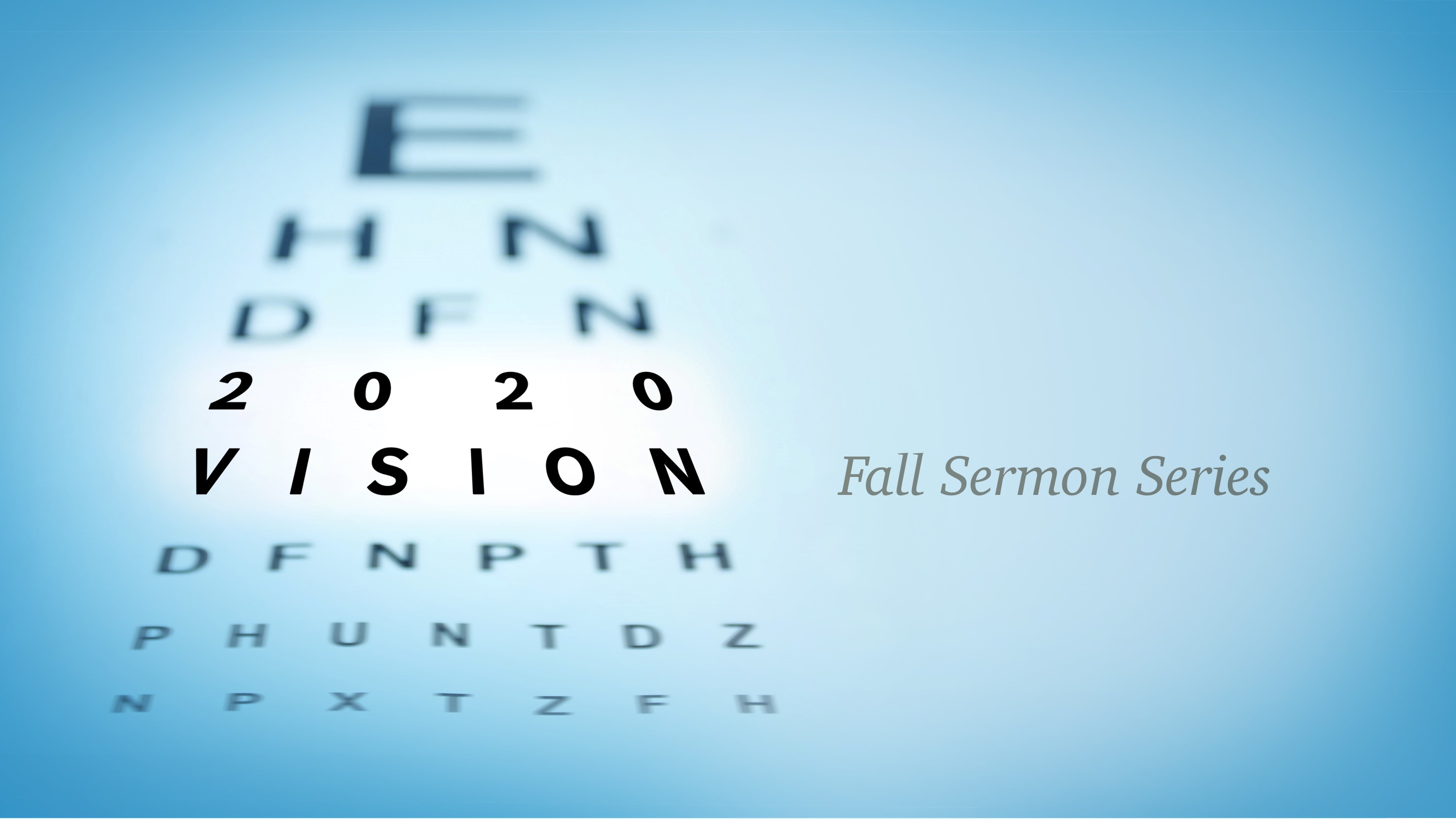 Sermon Series | 2020 Vision