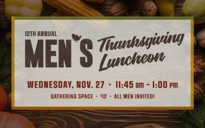 Men’s Annual Thanksgiving Luncheon