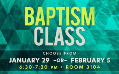 Baptism Classes