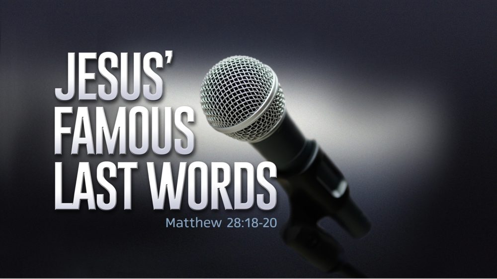 Jesus' Famous Last Words Image