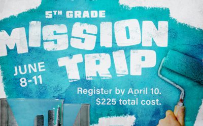5th Grade Mission Trip