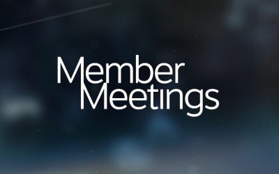Upcoming Member Meetings