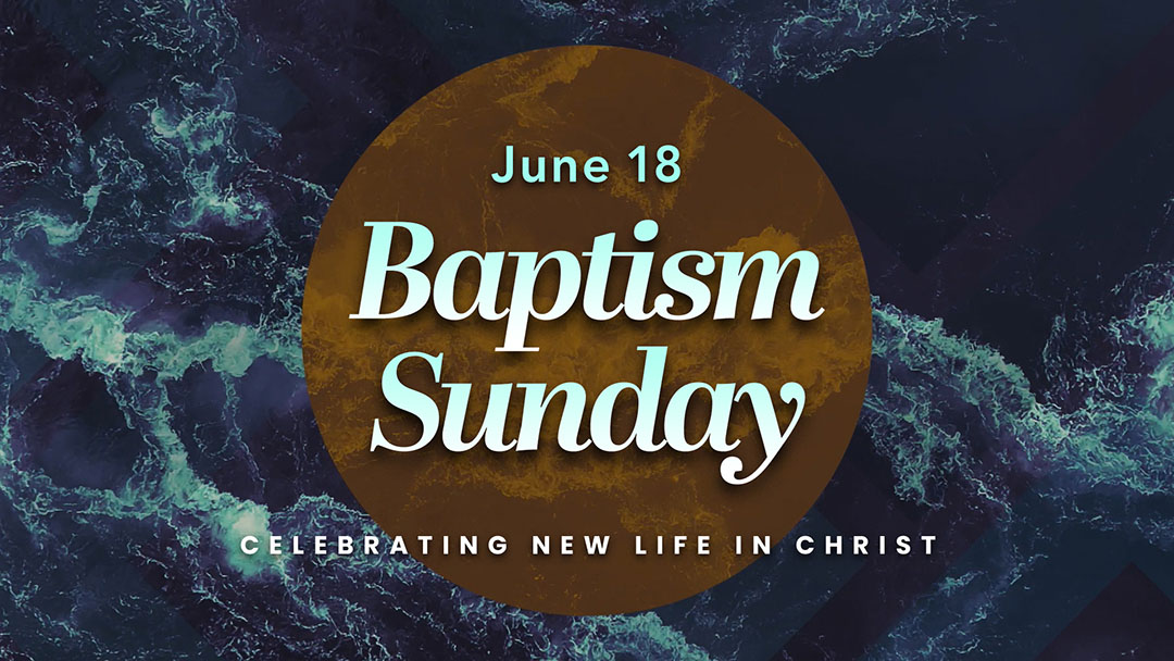 Ready to be baptized? Bible Center Church